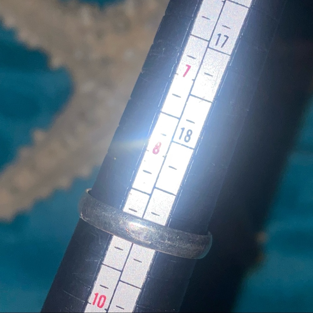 Copper Ruby Zoisite natural Gemstone handcrafted ring 9 - Picture 6 of 7